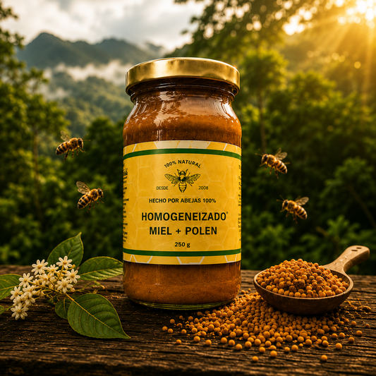 ENERGÍA REAL: Miel y polen + Guía de protocolos de uso 🎁